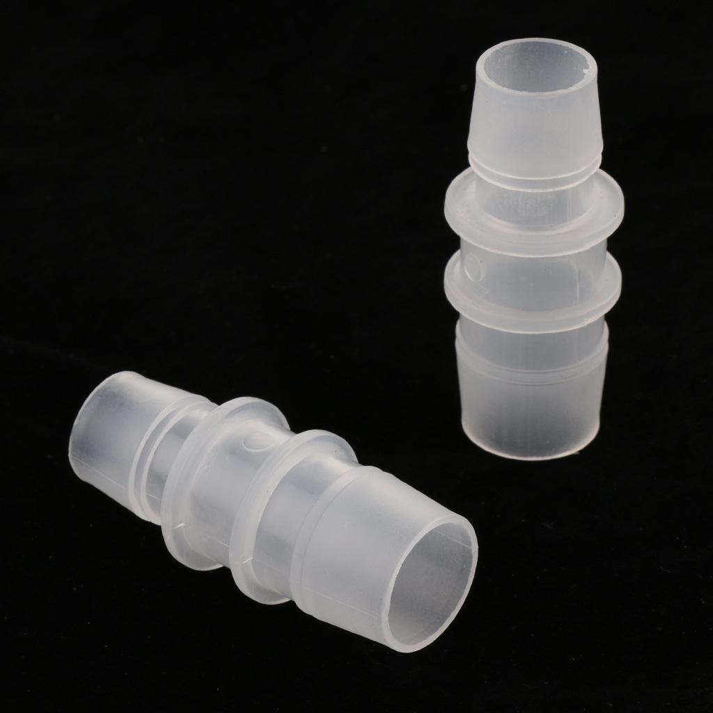 Aquarium Air Valve Connector Plastic Inline Straight