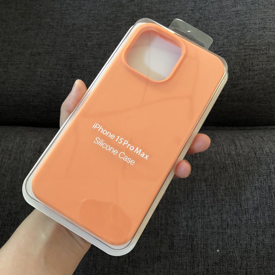 Ins Chic Liquid Silicone Full dekket Soft Gel Gummi Telefonveske Beskyttelsesdeksel For iPhone 16 15 14 Pro Max 14Plus 15Plus XR XS Max 11 12 13 Pro Max