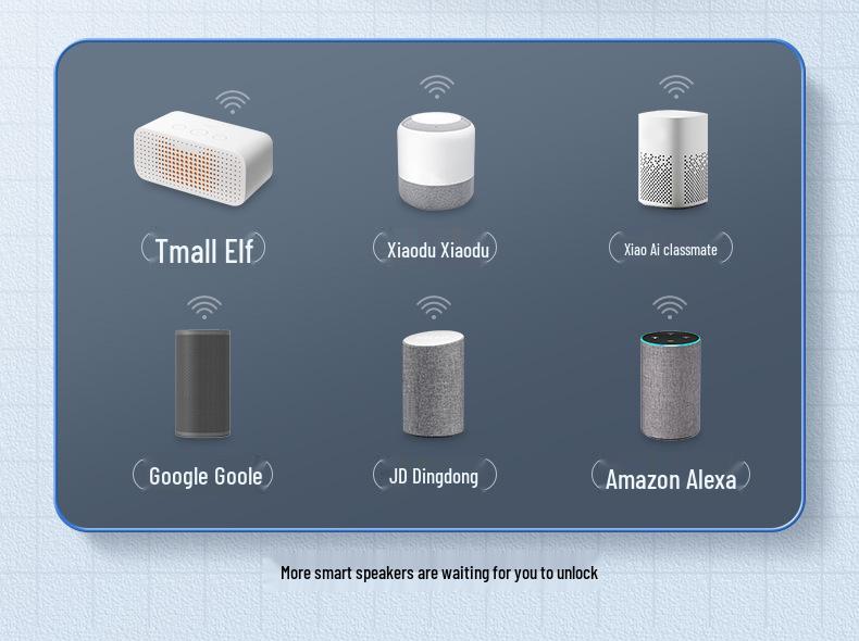 Zhengshang C8 Graffiti EU Smart WiFi Touch Switch with Voice Control for Alexa & Google.