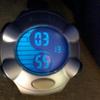 Used Super rare swatch Beat working double dot battery replaced digital watch