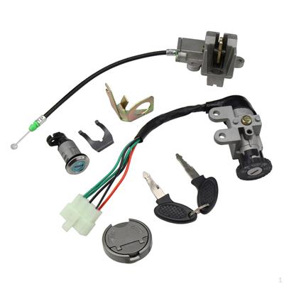 Motorrad-Zündschalter, Kraftstofftankdeckel, Sitzschloss, Ersatz-Passform