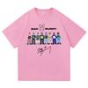 Love 2025 Summer Pure Cotton Men S and Women S 2D Style Graffiti Picture Print Trendy T-shirt Tops with Multiple Styles