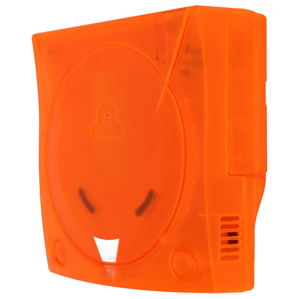 Housing Shell Orange Plastic Translucent Replacement Protective Shell for SEGA Dreamcast DC
