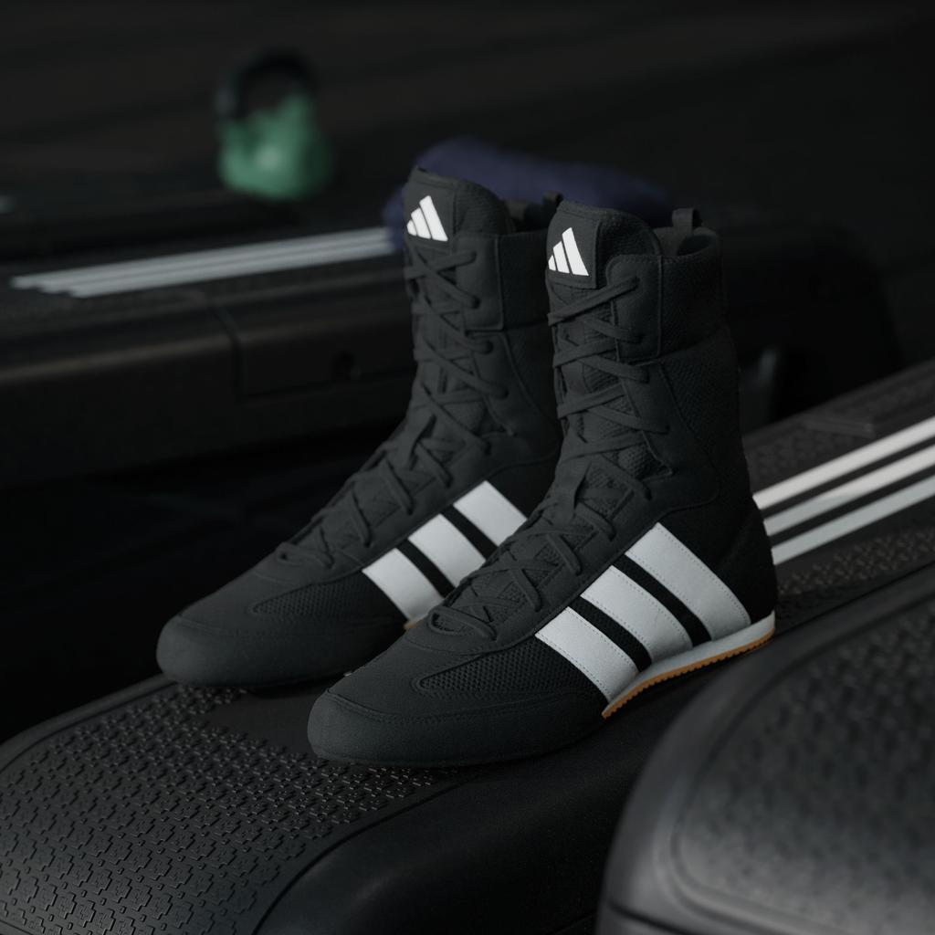 Adidas Box Hog Fabric High top Training Shoes Unisex