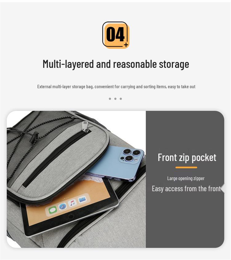 Large Capacity Insulated Travel Backpack for Outdoor Sports and Camping