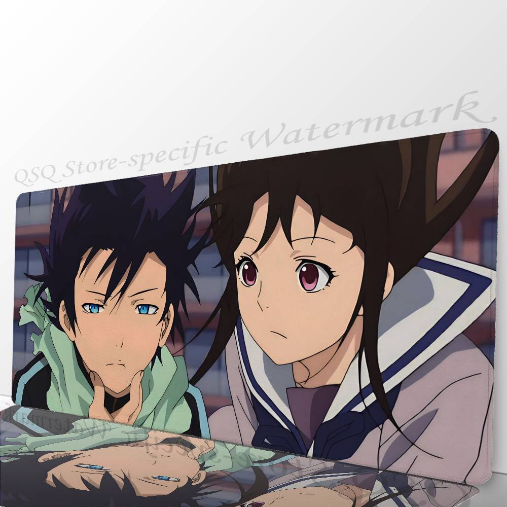 Anime N-Noragami Mousepad Non-slip Suitable For Office Computers Laptops E-sports Game Desk Mats XXL Keyboard