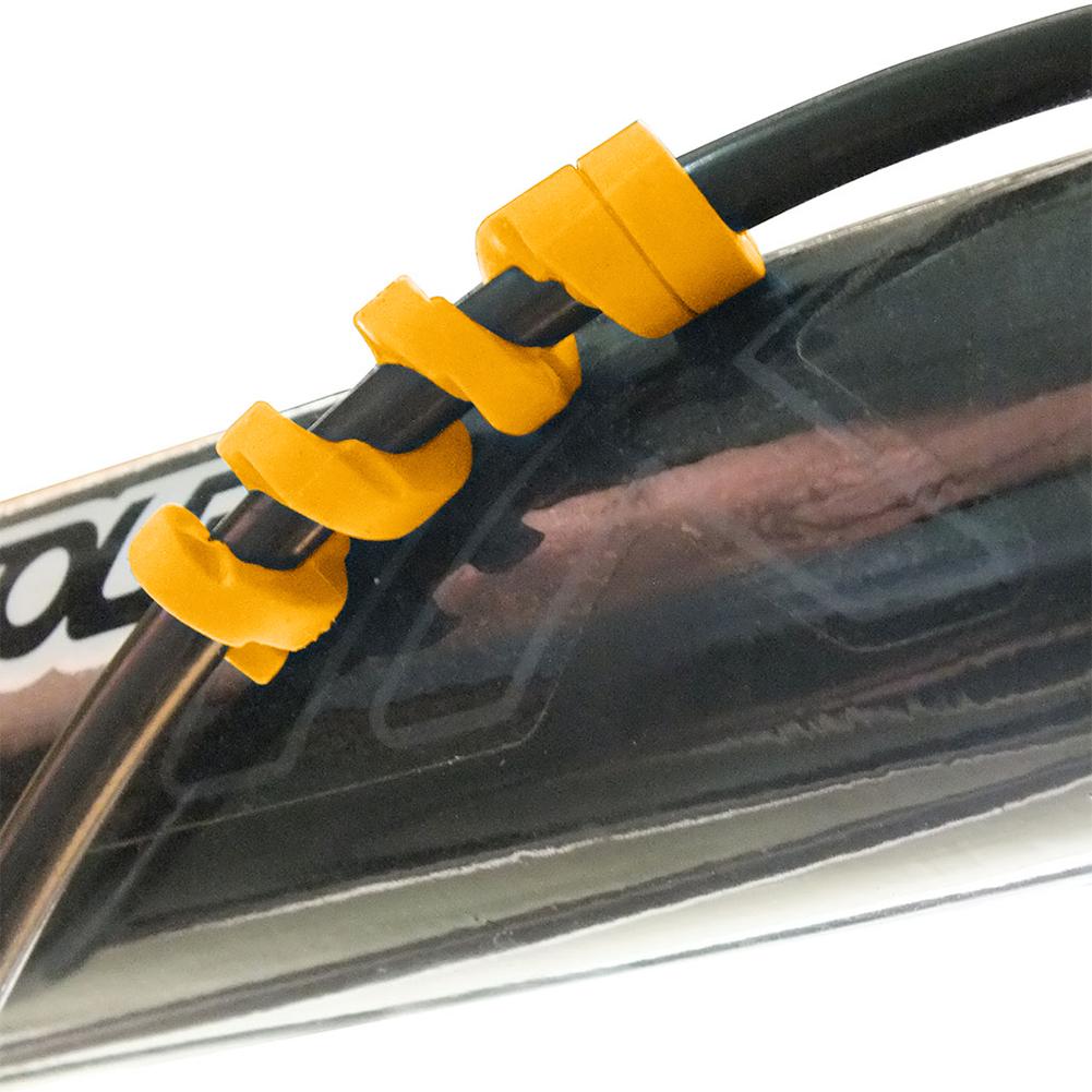 5pcs Bicycle Brake Line Protector Anti-Friction Housing Frame Protective Wrap Guard Tubes Bicycle Brake Line Protector
