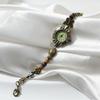 Bracelet Montre Tressé Perles Bronze Vintage Montre Étudiant Dames Montre Décorative Style Marin Européen et Américain