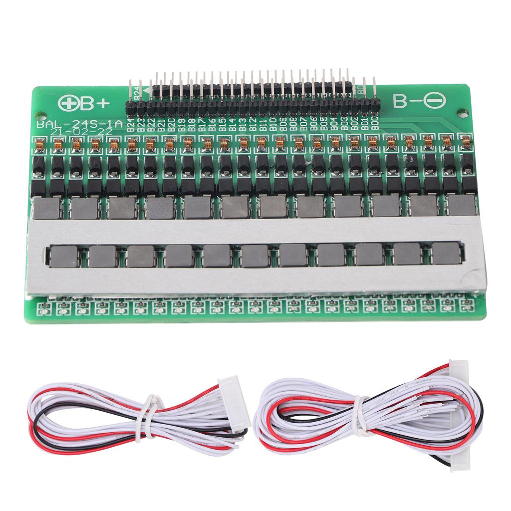 Battery Active Balance Board 24String Ternary IronLithium 2.0+2.54 2Row Pin Module