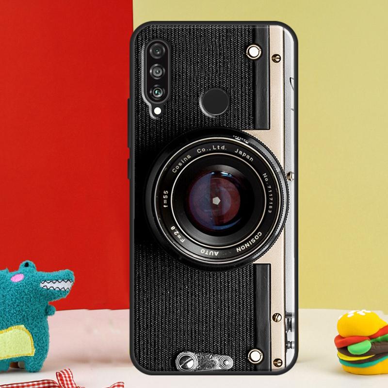 Retro Classic Vintage Camera For Huawei P30 Pro P60 P50 P20 P40 P Smart Nova 9 5T Honor Magic 5 Lite X8 X9 a 50 70 Case