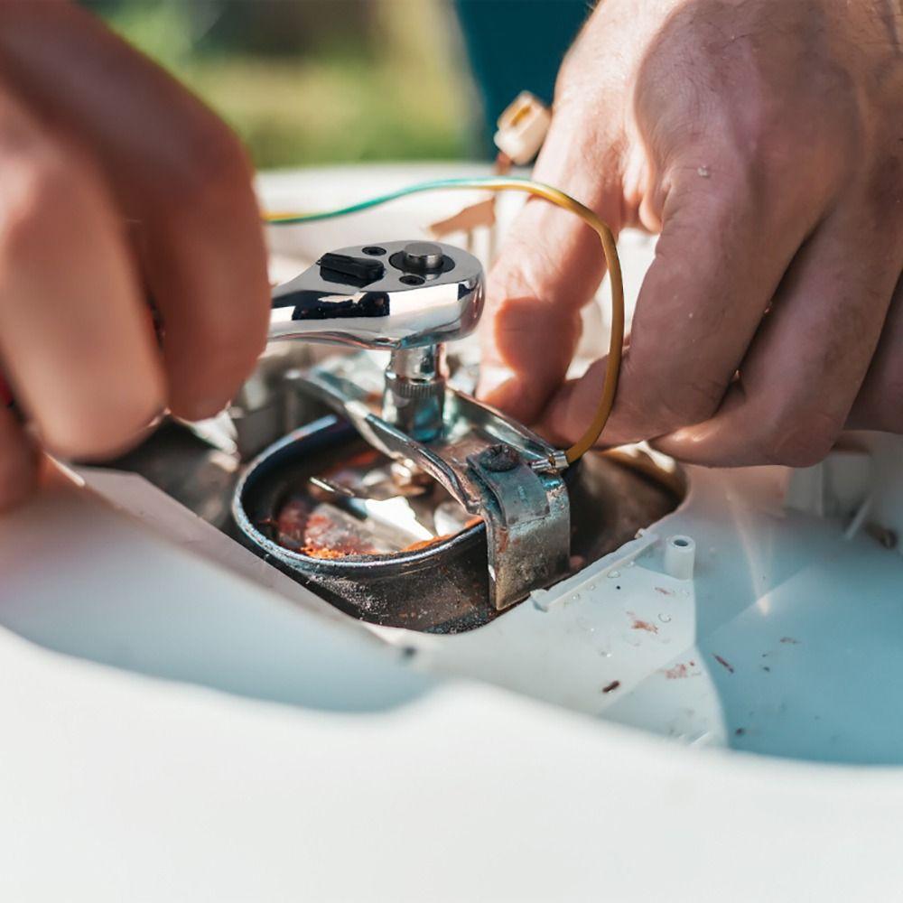 New Multi Function Dual Head Wrench 72 Teeth 1/4 Inch Wrench Mini Ratchet Wrench Home DIY