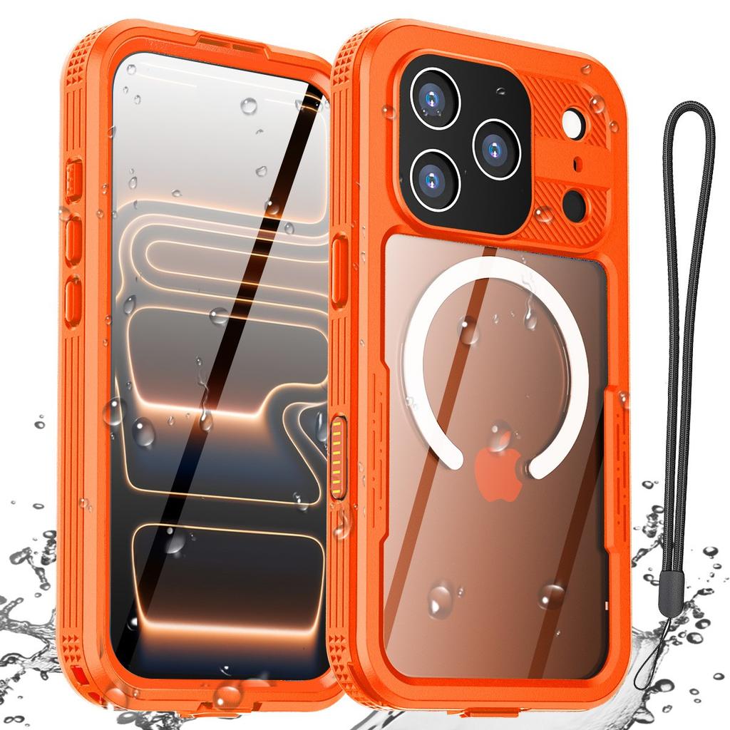IP68 Waterproof Protective Case for IPhone 17 Pro Max 17 Air 17 Pro MagSafe Shock-proof All-round Protection Magnetic Cover
