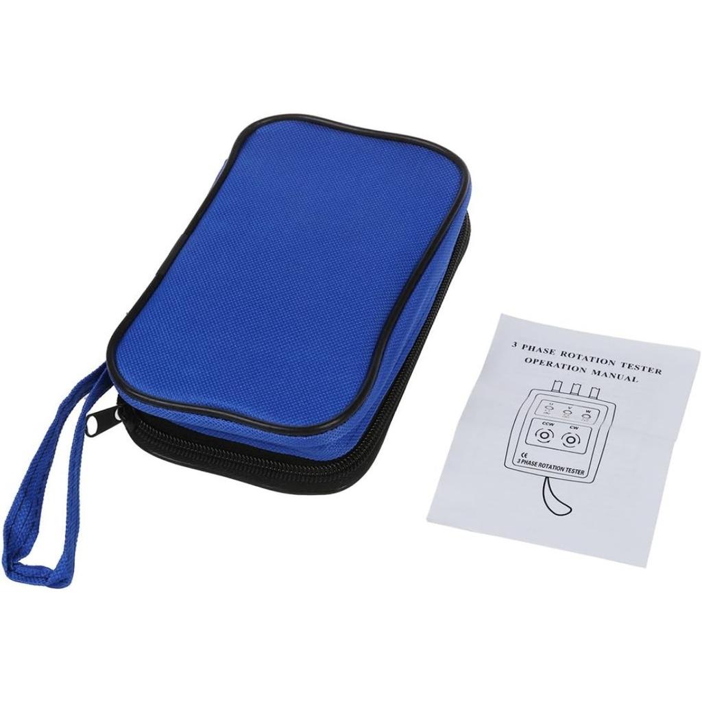 3-phase Sequence Rotation Direction Indicator Tester Checker