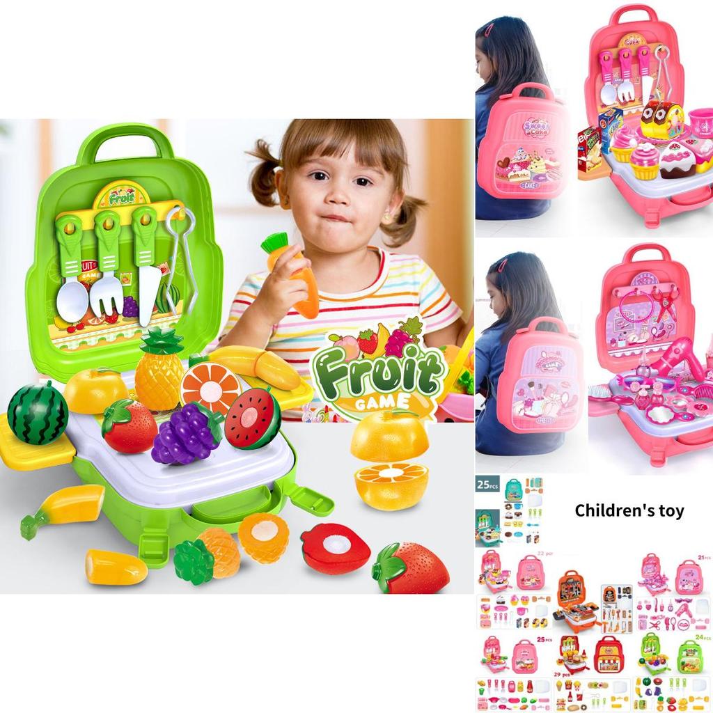 Versatile Children's Backpack Toy Set With Realistic Repair Tools For Imaginative Play