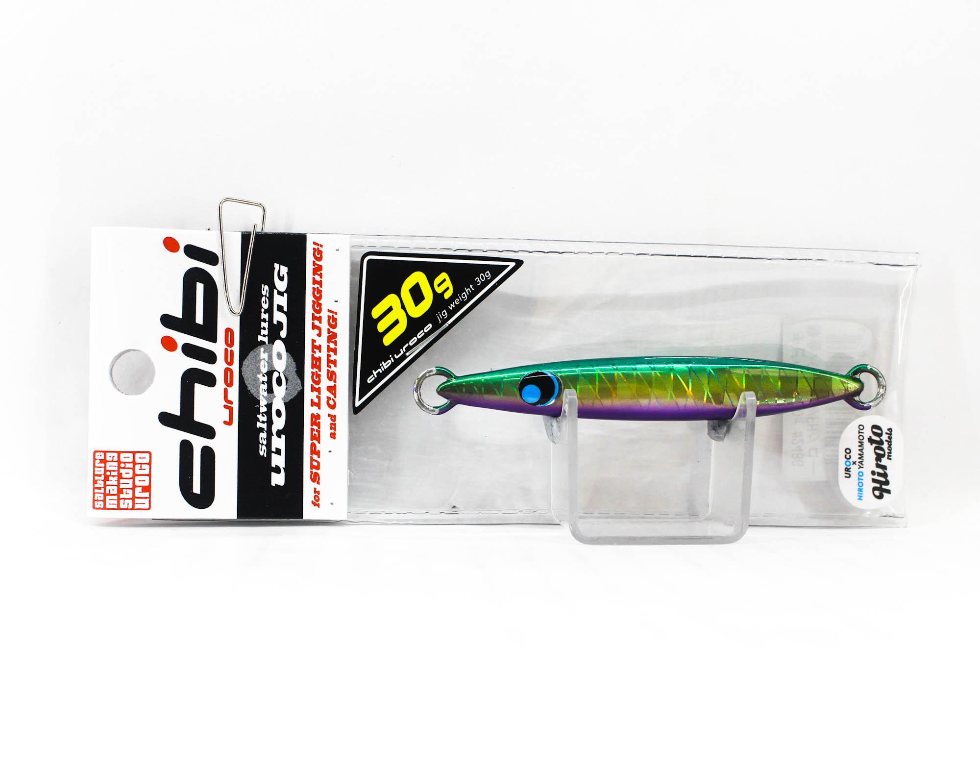 

Uroco Металлический джиг Чиби Уроко 30 грамм 248 (9147)