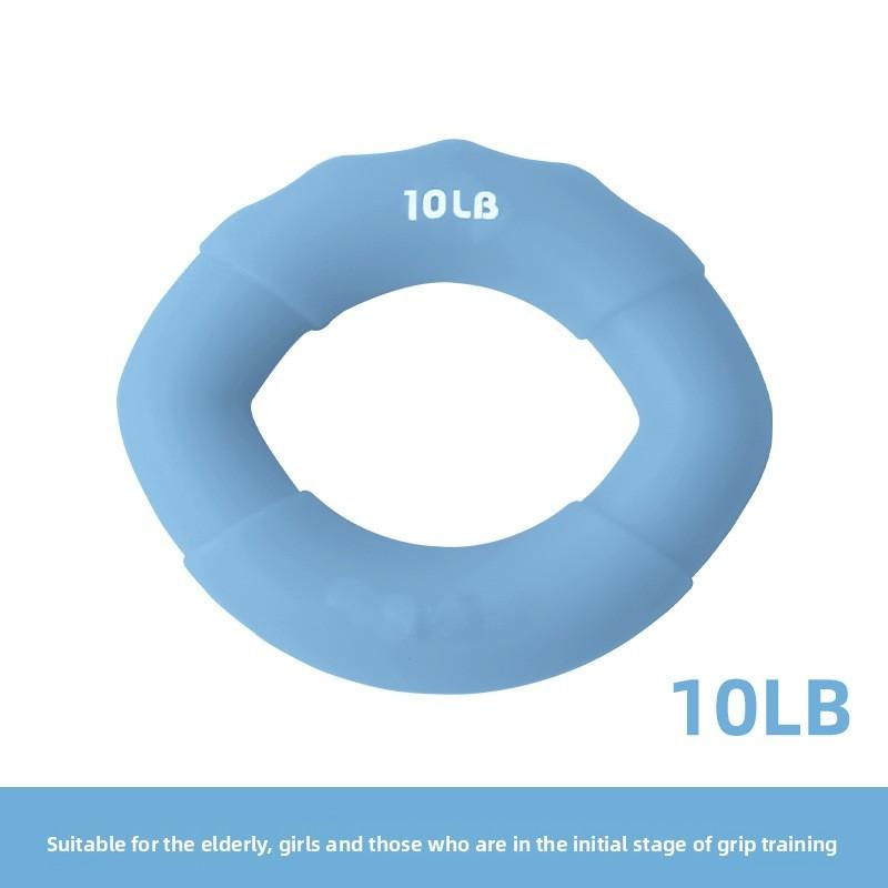 Elastic Hand Exercise Ring With Durable Silicone Material For Rehabilitation And Fitness