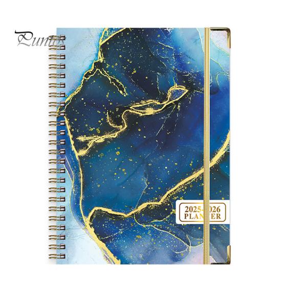 

Планировщик на 2025-2026 гг., июль 2025 г. - июнь 2026 г., ежедневный, еженедельный, ежемесячный, 12-месячный, с цветочным принтом, спиральный переплет, блокнот для домашнего офиса, школы O