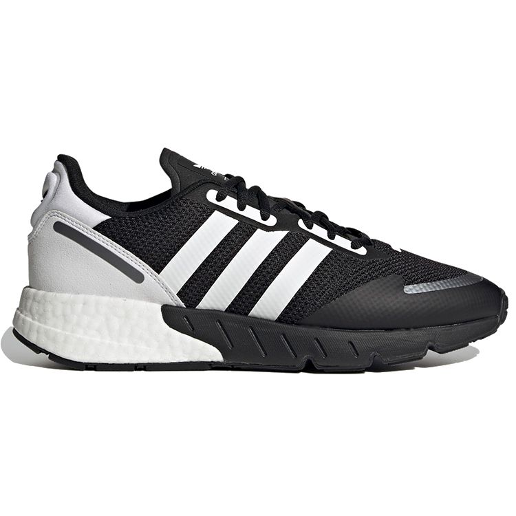 Adidas ZX 1K Boost Schwarz Weiß Unisex Sneakers Core-Schwarz Cloud-Weiß Schwarz-Silber FX6515