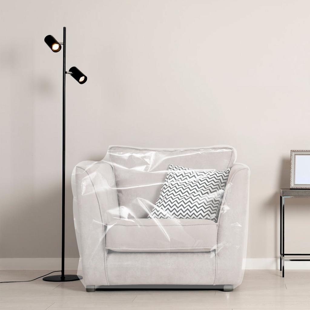 Couch Cover Pet Plastic Waterproof Dust Cover PE Transparent Furniture Covers Sofa Covers for Protection Against Cat Dog Clawing