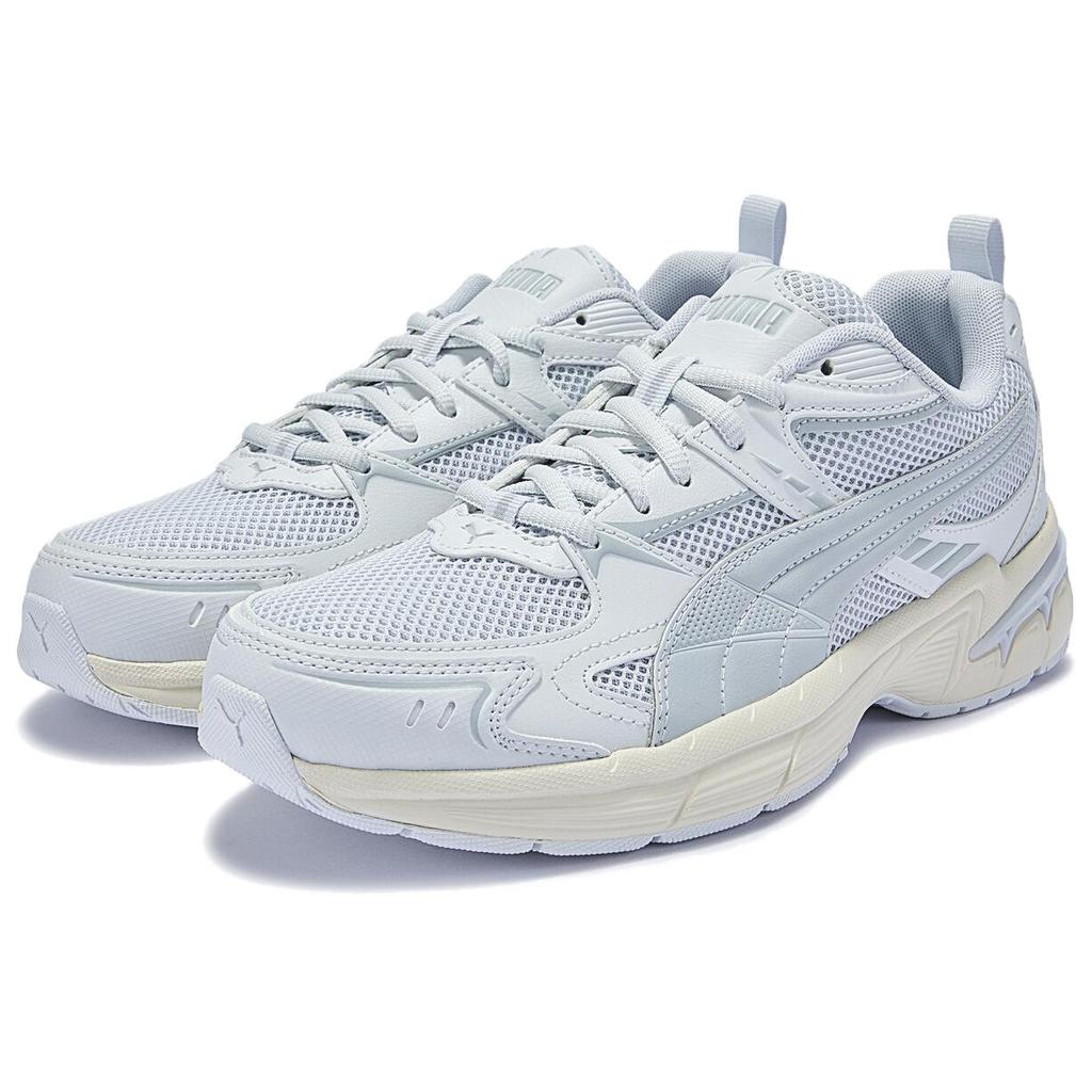 Puma Milenio Tech 2000 Mesh Comfortable Versatile Low-Top Casual Shoes Unisex Sneaker Silver Gray 408777-02