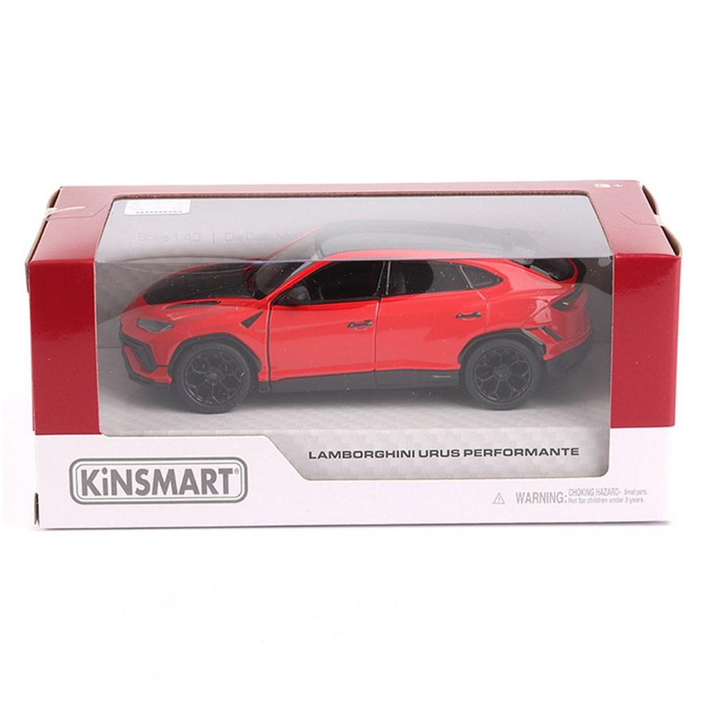 Kinsmart Lamborghini Urus Performante Kovový model auta - Červený (KT5447W)