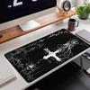Black Sword Art Mouse Pad XXL Gothic Symbol Mousepad Rubber Large Desk Mat Computer Desk accessories Gaming Keyboard Cabinet Mat