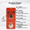 M-VAVE Classic British Distortion Guitar Pedal Based On Classic JCM Amp Distortion Effect True Bypass Guitar Parts & Accessories