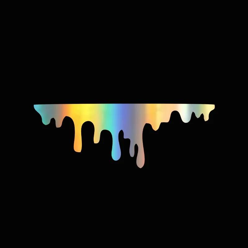 

LYKX Red Blood Drips Stickers Auto Halloween Theme Styling Decorative Glass Car Headlight Sticker Waterproof Bumper 14CM X 5CM