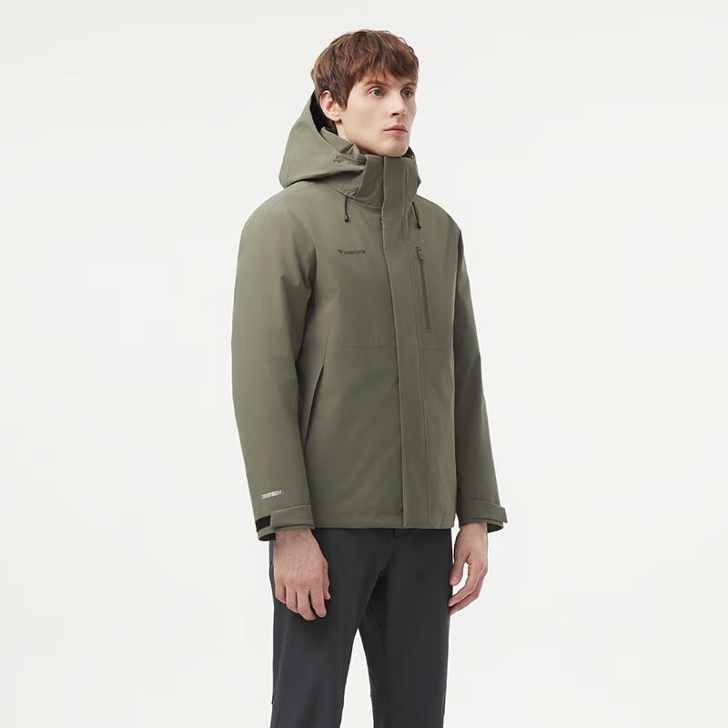 TANBOER Men's Urban Outdoor 3-in-1 Down Jacket 560573A