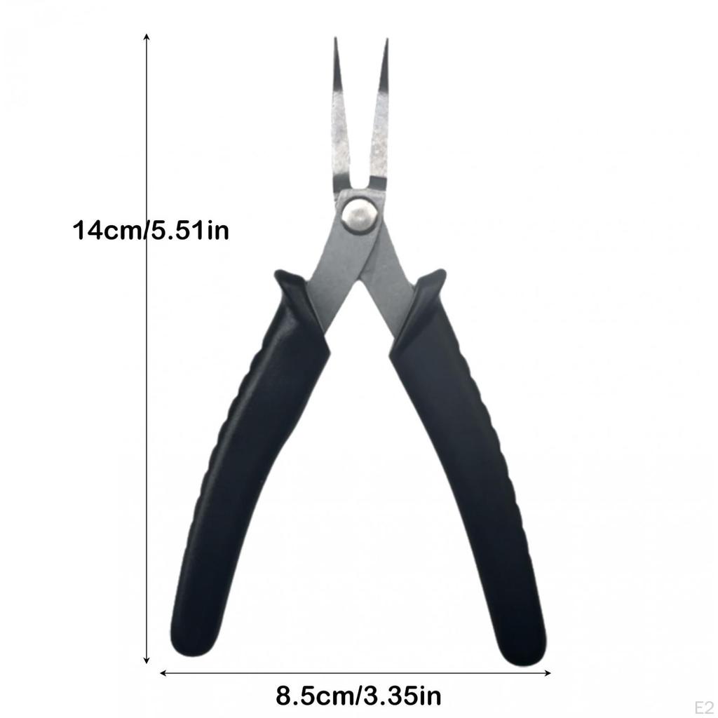 Badminton Stringing Pliers Made of Metal, Racket String Tensioning Pliers, Nose Curved Tip,