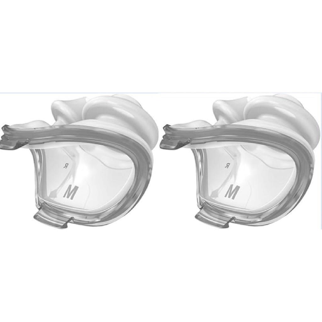 (2 PCS) AirFit P10 Replacement Headgear Pillows Cushion Compatible on Original Frame Superior Value Durable Reuse Accessories Replacement Supplies