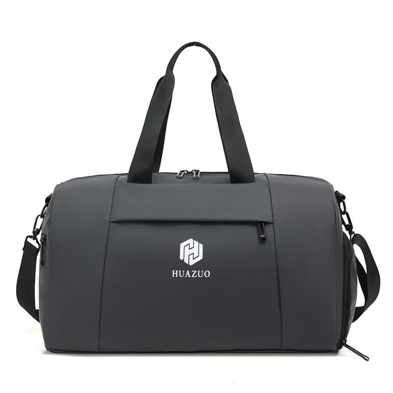 

Fashionable Graffiti Travel Bag Short Trips Large Capacity Luggage Light Sports Fitness темно-серого