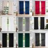 Solid Velvet Color Curtain Long Window Drapes For Living Ro Supplies Household