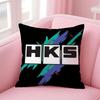 Fashion Performance Japanese Auto Brand HHKS Cushion Cover Pillow Case Soft Skin Friendly Fabric  Concealed Zipper
