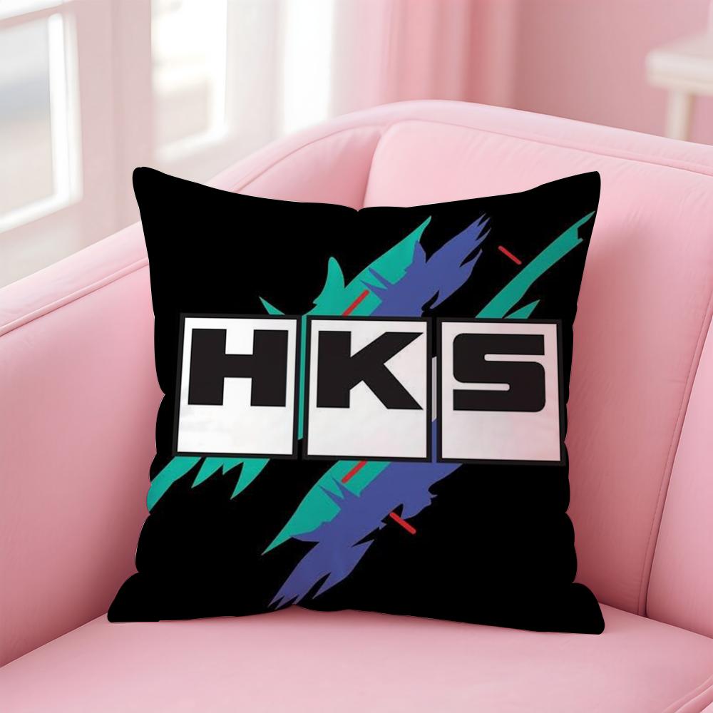 Fashion Performance Japanese Auto Brand HHKS Cushion Cover Pillow Case Soft Skin Friendly Fabric  Concealed Zipper