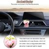 Mini Bouquet Car Air Outlet Vent Clip, Rose Car Dashboard Air Vent Trim Clips, Cute Flower Automotive Interior Diffuser Decoration Accessories for