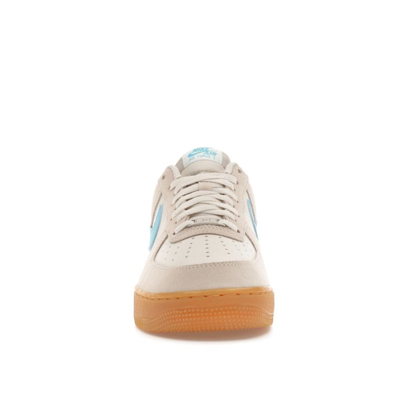Nike Air Force 1 07 LV8 Gum Pack - Phantom Baltic Blue Men Sneakers Cream Gum-Yellow Summit-White FQ8714-003