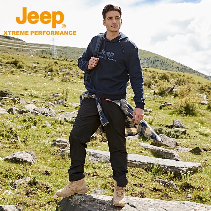 Jeep Men's Hooded Sweatshirt