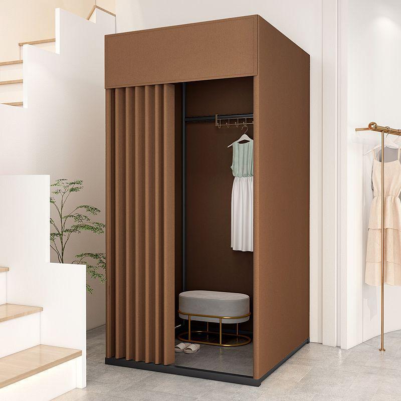 Portable Foldable Floor-Standing Changing Room for Clothing Stores