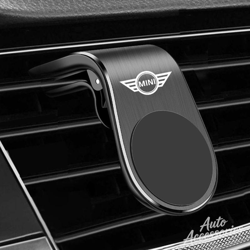 Car Magnetic Suction Mobile Phone Bracket Alloy Mount For BMW Mini Cooper R50 R53 R55 R56 R60 R61 F54 F55 F56 Accessory sticker djpxh44