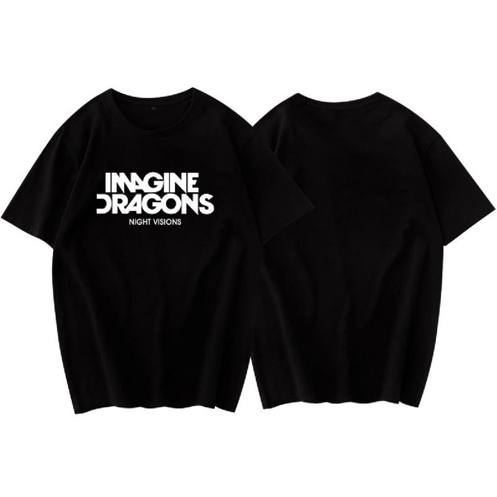 Imagine Dragons Cotton Short Sleeve T Perimeter 2025 New Short Sleeve T-shirt Fashion Men's and Women's T-shirts