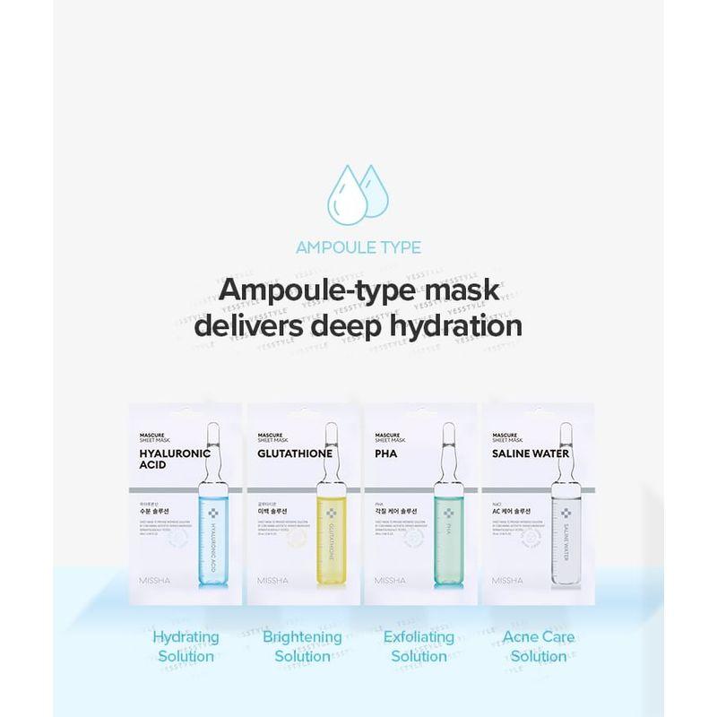 MISSHA - Mascure Sheet Mask - 8 Types