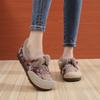 Winter cotton shoes women's cloth shoes new Chinese embroidered shoes piled thickened warm fluffy shoes soft-soled mother shoes