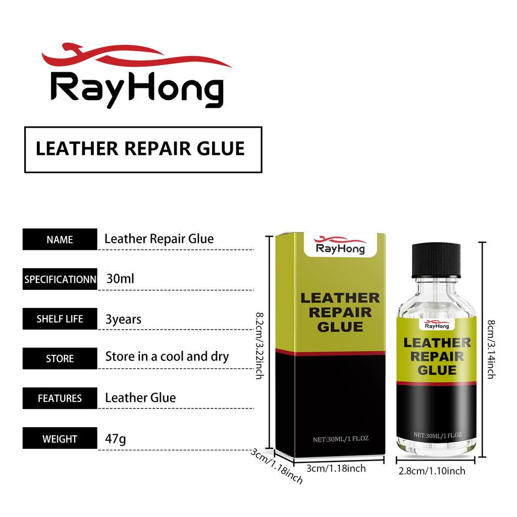 30/ 50ml Car Leather Repair Agent Auto Seat Maintenance Leather Care Liquid Rubber Leather Gel Sofa Car Leather Adhesive Fluid