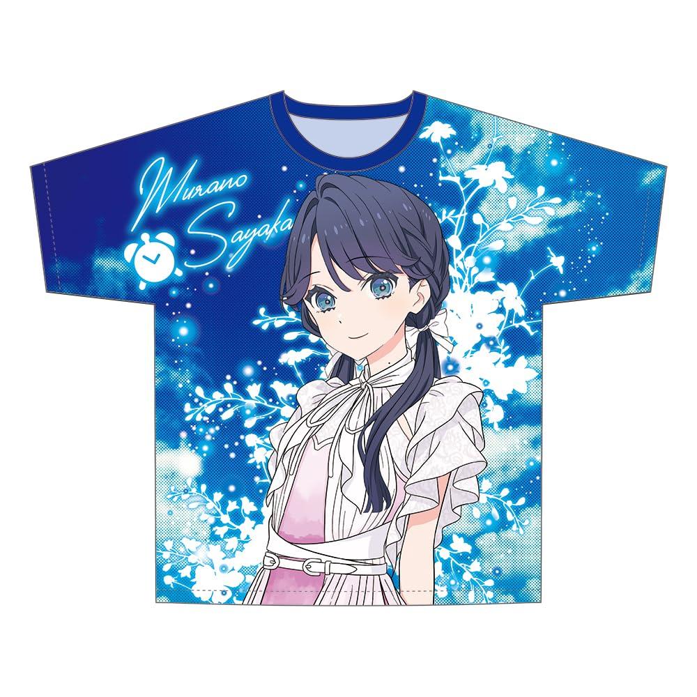KADOKAWA Hasunosora Academy School Idol Club Full Graphic Sayaka Murano Link To the FUTURE Length Length 23cm Made of Polyester Girls' T-shirt Ver.