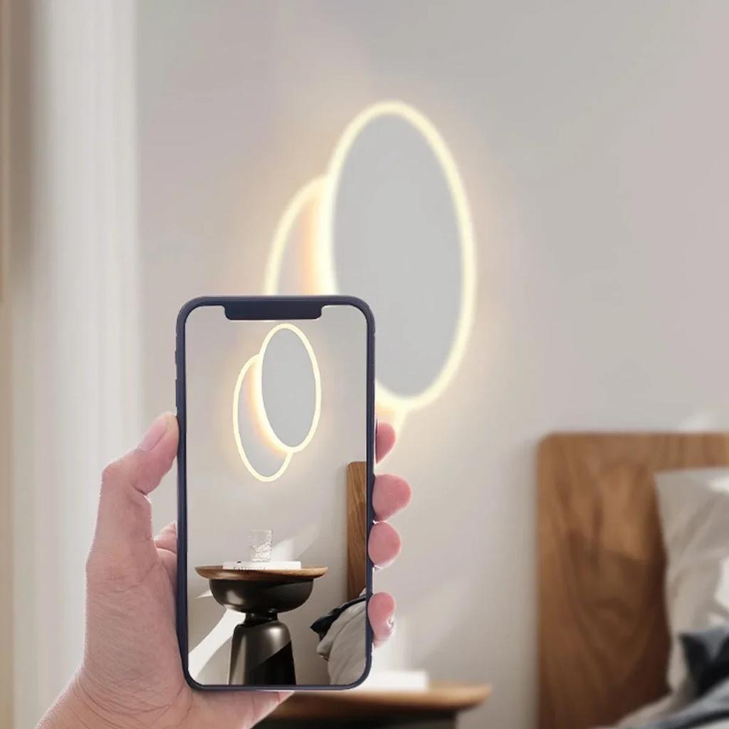 Minimalist LED Wall Source Lamp Interior 85-265V Lighting Background Bedroom Living Room Home Decoration Lamps Modern Wall Light