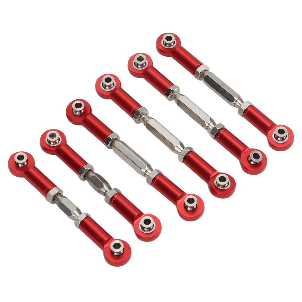 RC Rod Mount Metal Pull Rod Base Mount RC Upgrade Parts for ARRMA Senton for Granite for Big for Rock 1 10 RC Car Red
