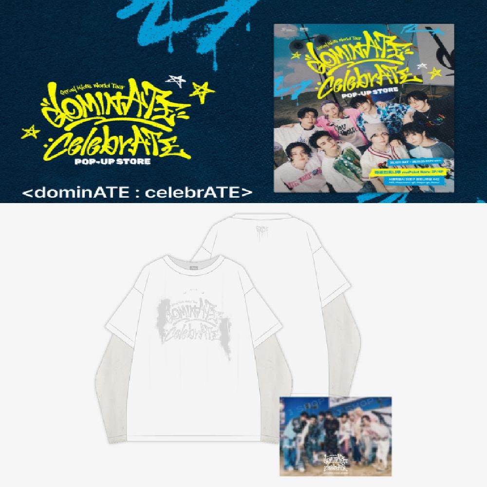 Pre-order Stray Kids World Tour dominATE: celebrATE Layered Long Sleeve