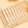 9Pieces White Acrylics Crochet Hook 3-10mm 12mm Ergonomic Handle Crochet Hook Needle for Beginner Experienced Hobbyist