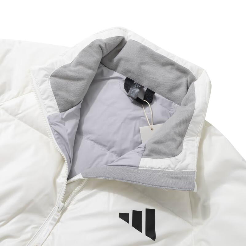 Adidas Sports Casual Warm Stand Collar Down Jacket Men Jacket Gray JG5925